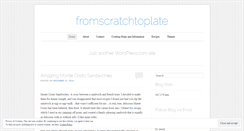 Desktop Screenshot of fromscratchtoplate.com