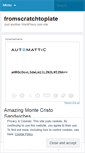 Mobile Screenshot of fromscratchtoplate.com